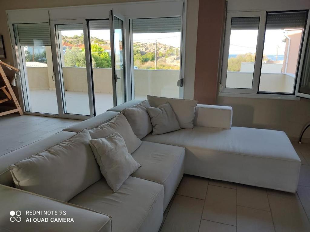 Fotis Apartments Skala Neon Kydonion Extérieur photo